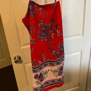 Spaghetti strap tight dress